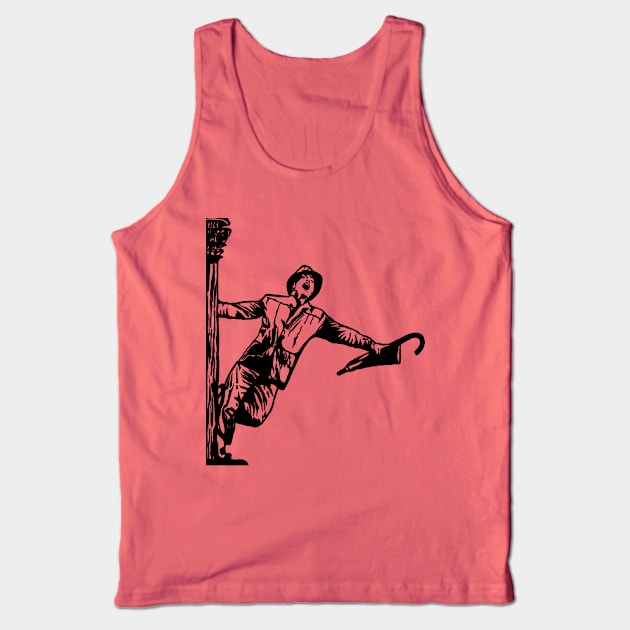 Singin In The Rain Tank Top by Slightly Unhinged